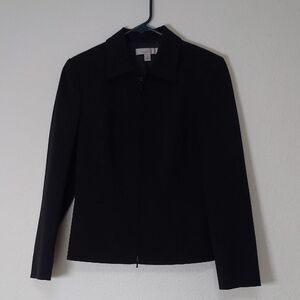 Caslon Black Structured Blazer Minimalist Design